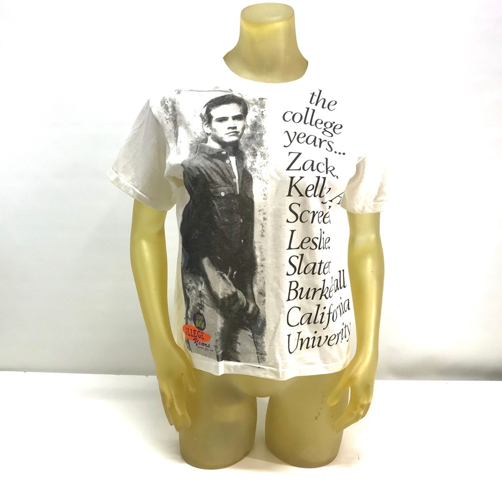 Vintage Zack Morris Saved By The Bell T Shirt kids